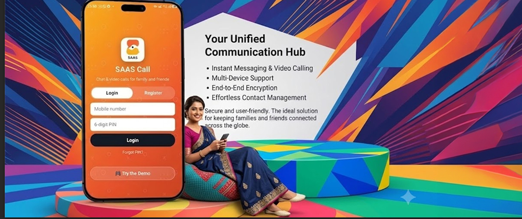 SAAS Call's simple, friendly interface